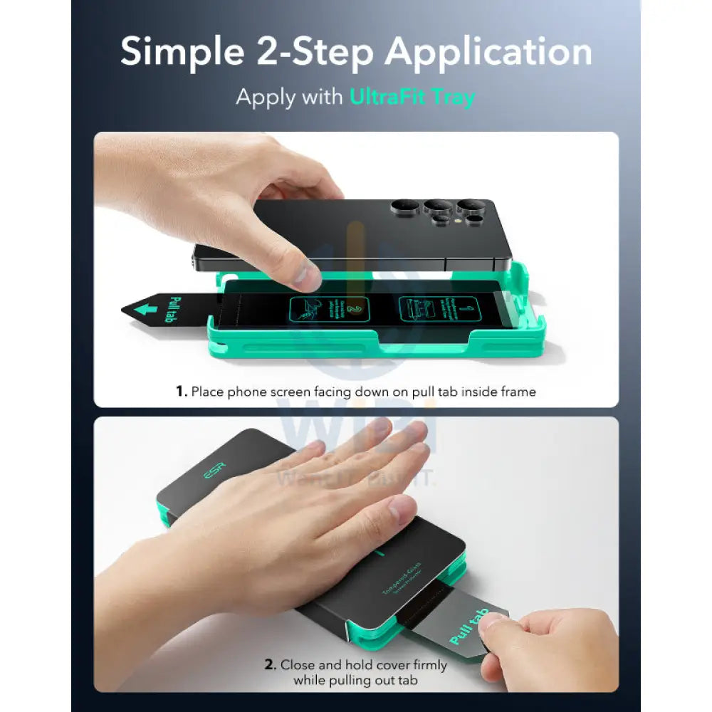ESR Tempered Glass - Samsung Galaxy S25 Ultra / Privacy Accessories > Mobiles & Tablets > Mobiles > Screen Protectors