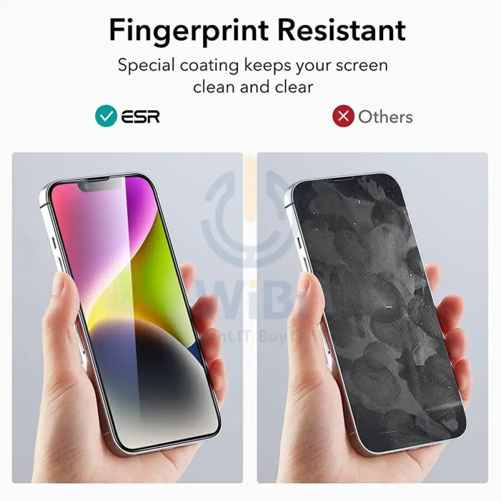ESR Tempered Glass Screen Protector - Apple iPhone 14 Plus / 13 Pro Max - Transparent Accessories > Mobiles & Tablets >