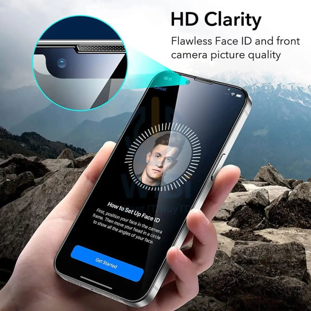 ESR Tempered Glass Screen Protector - Apple iPhone 14 Plus / 13 Pro Max - Transparent Accessories > Mobiles & Tablets >