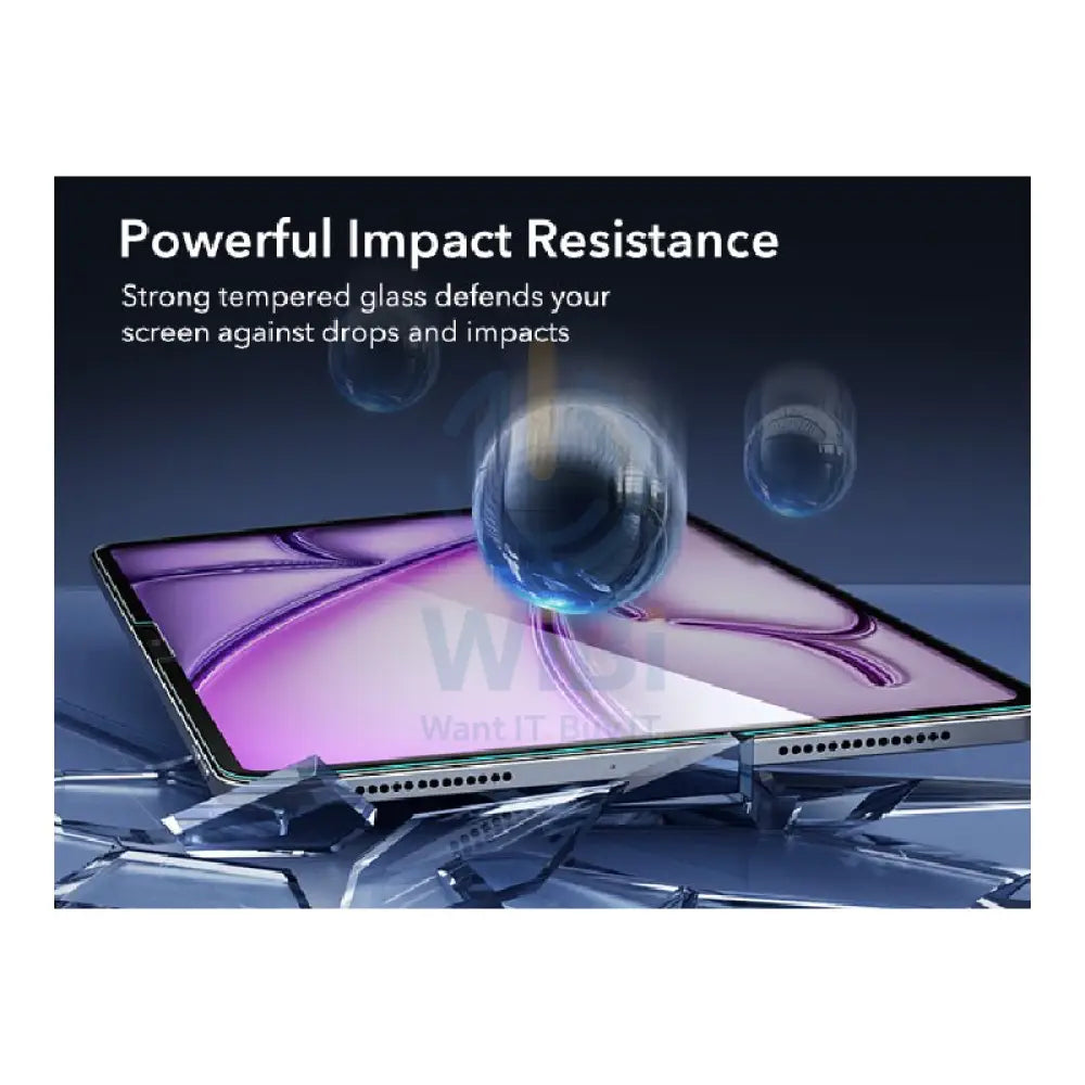 ESR Tempered-Glass Screen Protector - Apple iPad Air 13-inch / Clear Accessories > Mobiles & Tablets > Tablets > Screen