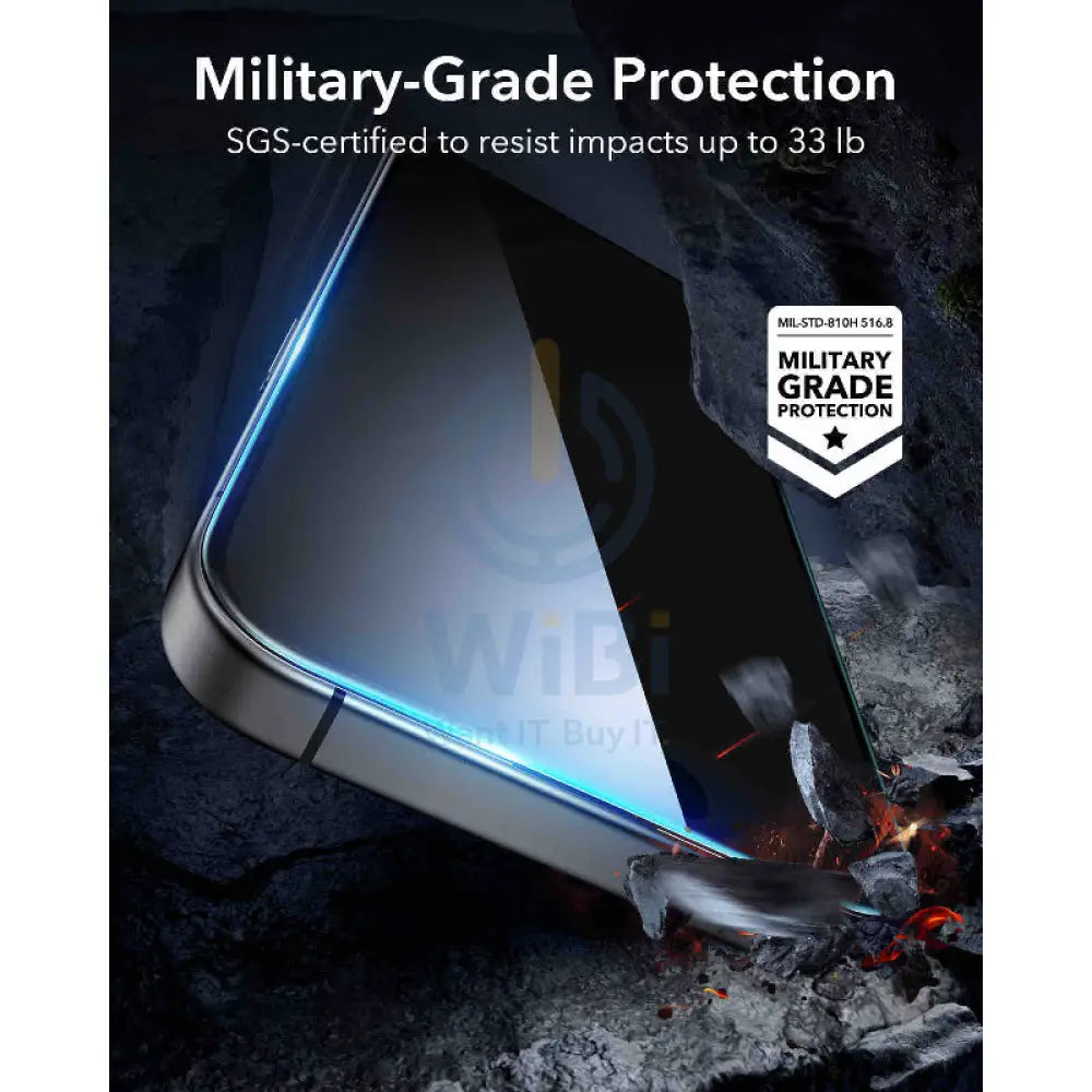 ESR Tempered-Glass Screen Protector - Apple iPhone 16 Pro / Clear Accessories > Mobiles & Tablets > Mobiles > Screen