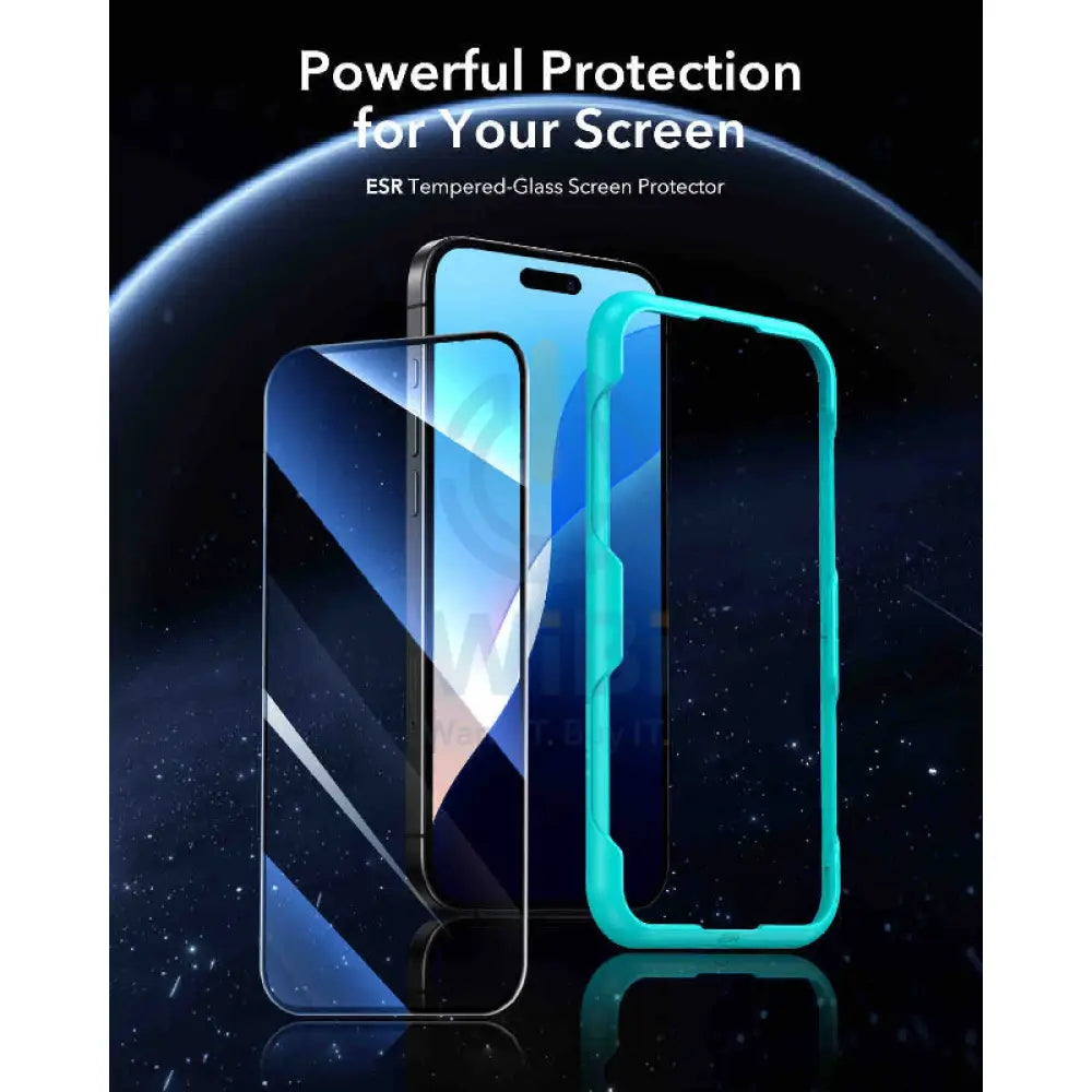 ESR Tempered-Glass Screen Protector - Apple iPhone 16 Pro / Clear Accessories > Mobiles & Tablets > Mobiles > Screen