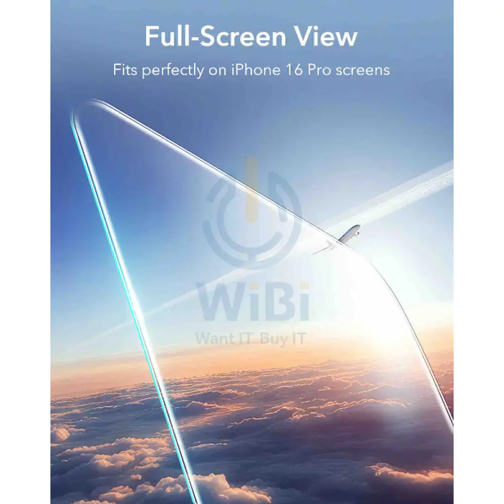ESR Tempered-Glass Screen Protector - Apple iPhone 16 Pro / Clear Accessories > Mobiles & Tablets > Mobiles > Screen