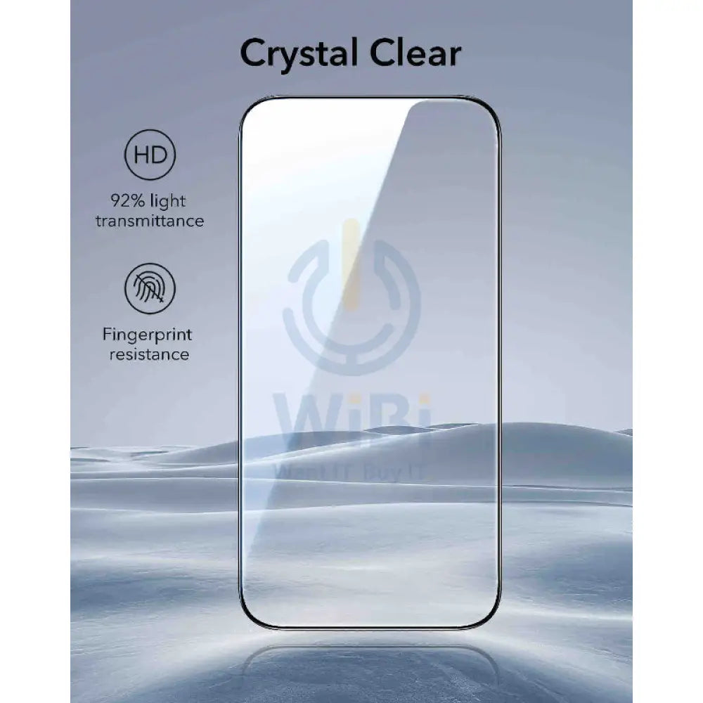 ESR Tempered-Glass Screen Protector For Apple iPhone 17 - Clear Accessories > Mobiles & Tablets > Mobiles > Screen