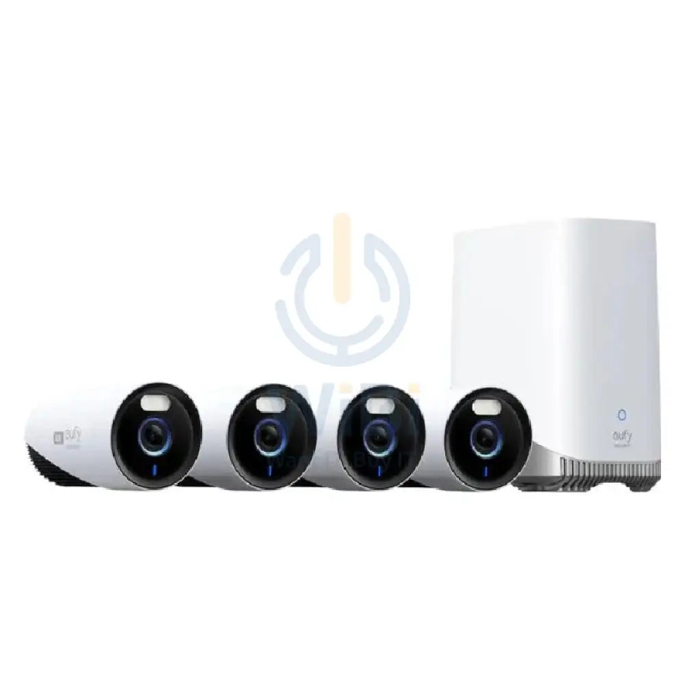 Eufy Cam E330 Outdoor Professional Security Camera - 4K / White Cameras > Security Cameras