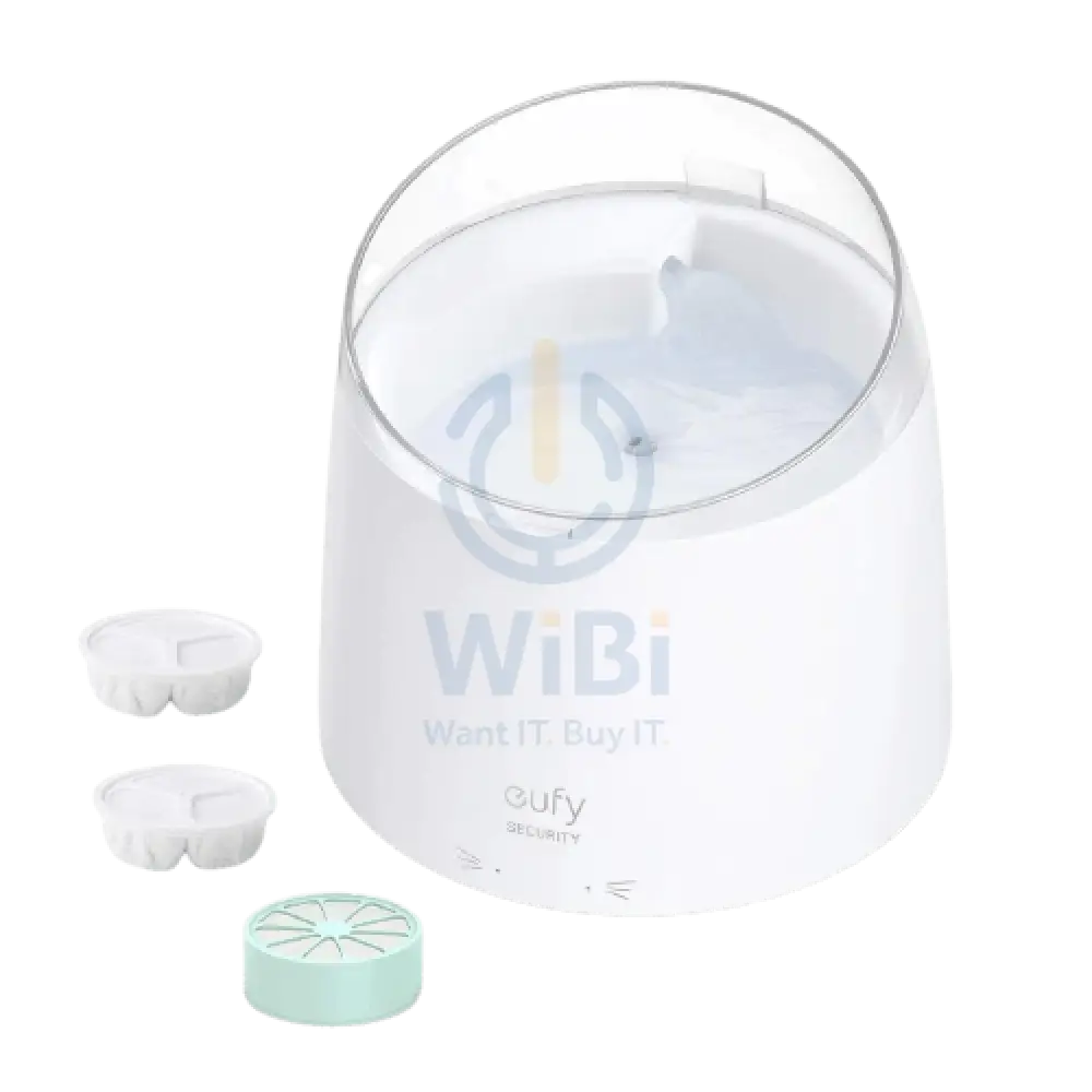 Eufy Pet Water Fountain - White Accessories > Smart Devices