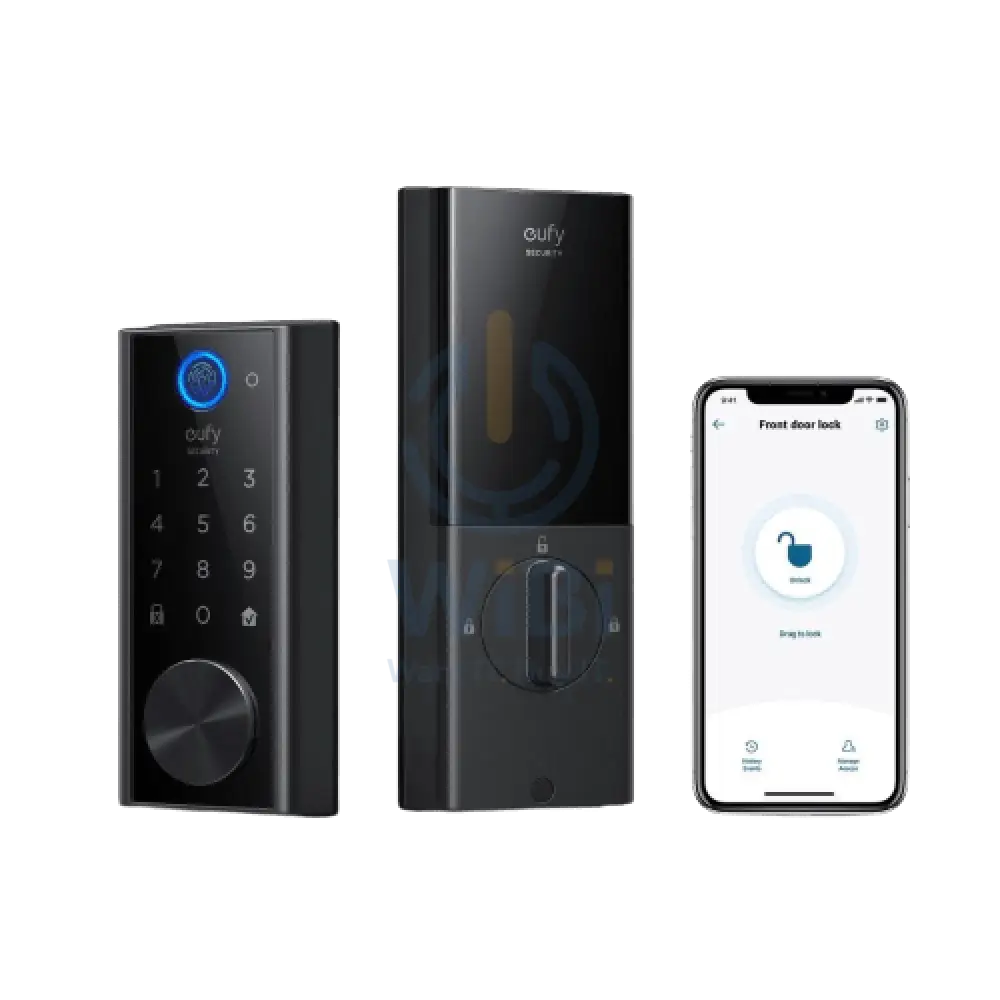 Eufy Smart Lock Finger Print & Wi-Fi - Black Accessories > Smart Devices > Offer Zone