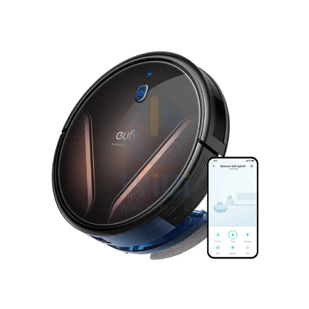 Eufy T2258K11 RoboVac G20 Hybrid 2-in-1 Vacuum and Mop Robotic Vacuum Cleaner - 2500Pa / Wi-Fi / 2600mAh Li-ion Battery