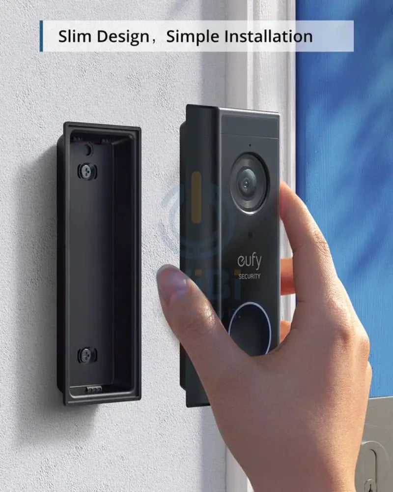 Eufy Video Doorbell 1080p (Battery-Powered) - Black Accessories > Smart Devices > Offer Zone