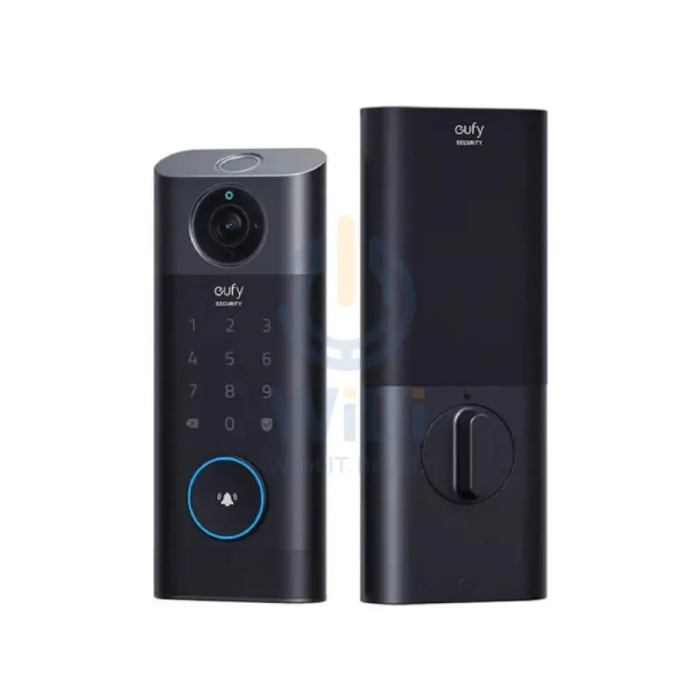 Eufy Video Smart Lock FingerPrint & Wi-Fi - Black Accessories > Smart Devices > Offer Zone