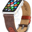 Evutec Apple Watch Band 45mm/44mm/42mm/Ultra Northill - Brigandine/Lava Accessories > Smart Watches > Straps