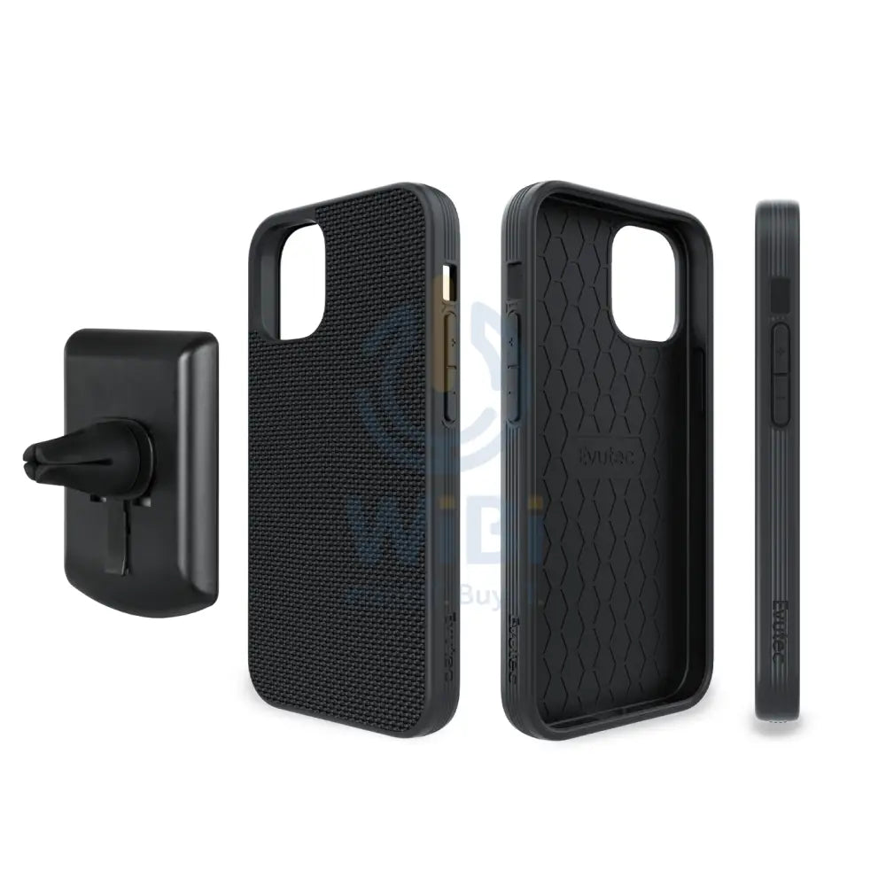 Evutec iPhone 12 mini Ballistic Nylon Case with AFIX + Mount - Black Accessories > Mobiles & Tablets > Mobiles > Screen