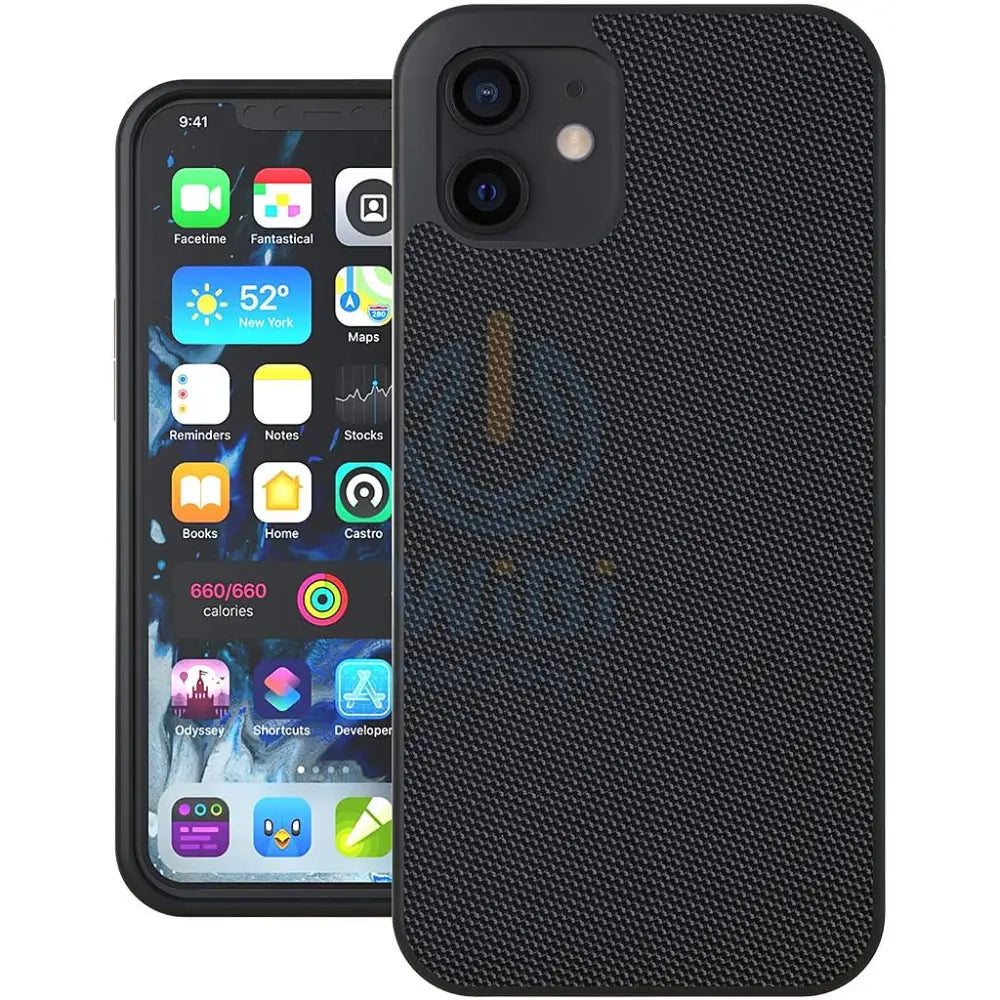 Evutec iPhone 12 mini Ballistic Nylon Case with AFIX + Mount - Black Accessories > Mobiles & Tablets > Mobiles > Screen