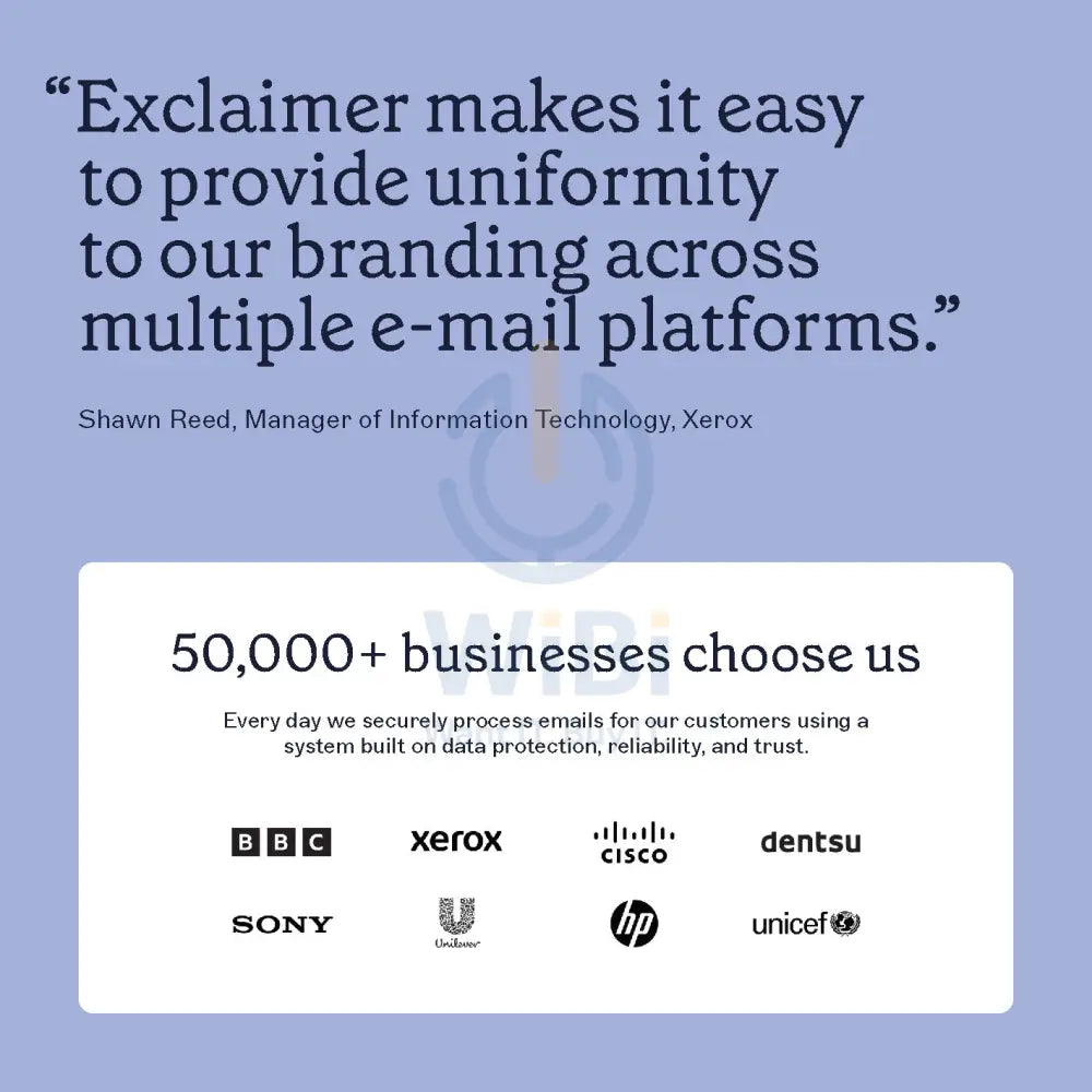 Exclaimer Pro Email Signature Management Software Solutions > Office Suites