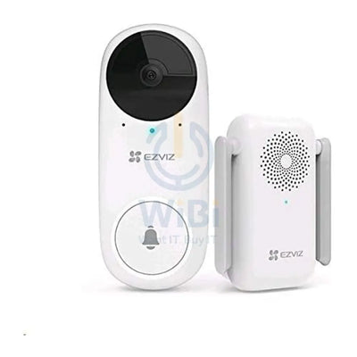 EZVIZ DB2C Kit Wi-Fi Doorbell With Chime - H.265 / White