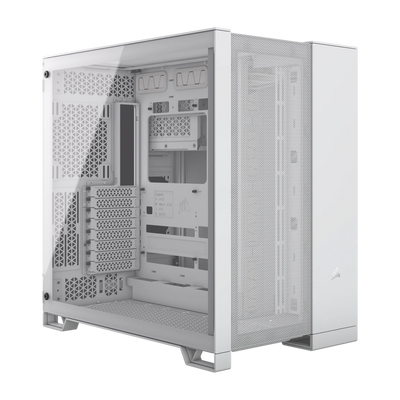 CORSAIR 6500D Airflow Tempered Case - White