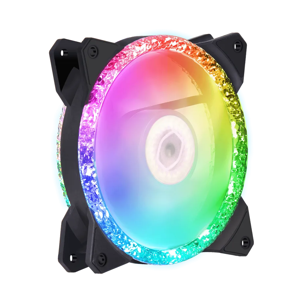 Cooler Master MF120 Prismatic ARGB Case Fan - Black
