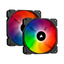 CORSAIR iCUE SP140 ARGB Dual Fan Kit With Lighting Node Core - Black