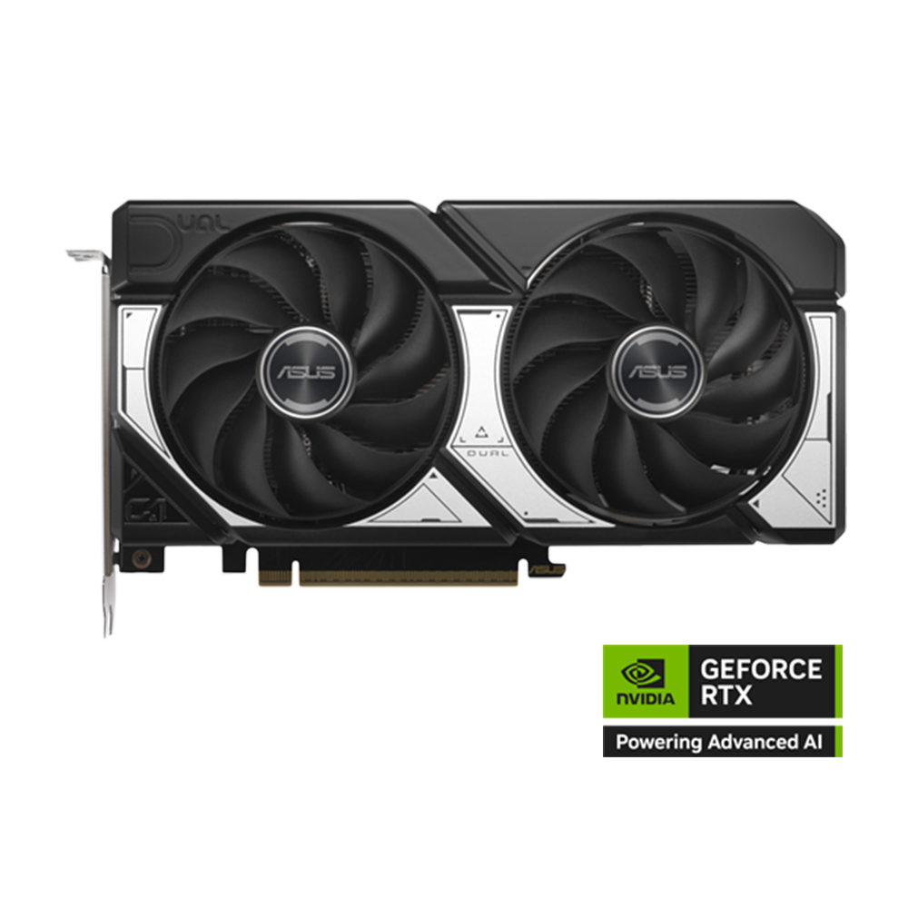 ASUS Dual GeForce RTX 5060 Ti OC Graphic Card - 8GB / 28 Gbps / 128-bit / HDMI / DisplayPort / Black