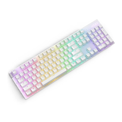 NZXT FUNCTION 2 Wired Optical Gaming Keyboard - White