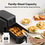 Nutricook Slim Air Fryer, Extra Large 7.6L, 1700 W, NC-AFS200 - Black
