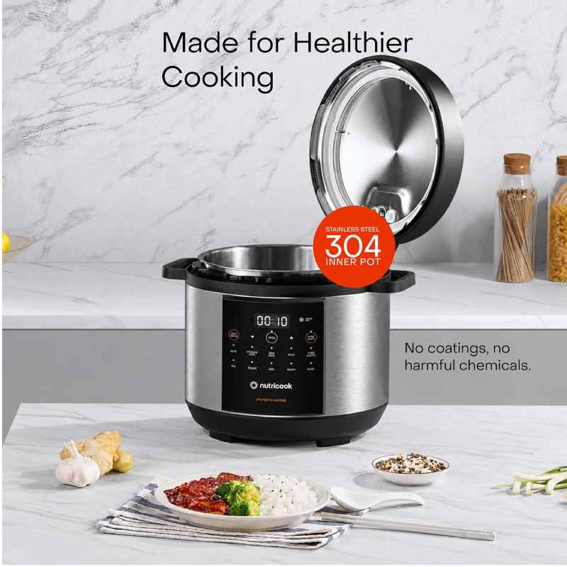 Nutricook Smart Pot, 900W, 4L, NC-SP150 - Steel/Black