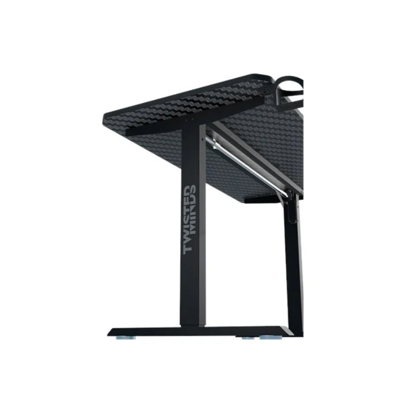 Twisted Minds Paradox Adjustable Gaming Desk - Black