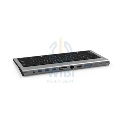 Feeltek 11-in-1 USB-C Keyboard Hub - Grey Accessories > USB Hub