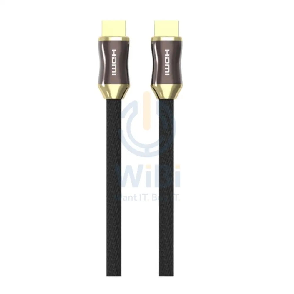 Feeltek Air UHD 8K HDMI Cable 2M (Braid + Metallic) - Black Accessories > Cables & Converters > Cables