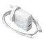 Feeltek Fast Charging Dual Pack - Elec PD UK Charger 30W + USB-C to Lightning Cable 180 cm / White Accessories > Power