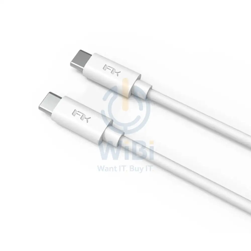 Feeltek USB-C to USB-C Cable 120cm (TPE) White Accessories > Cables & Converters > Cables