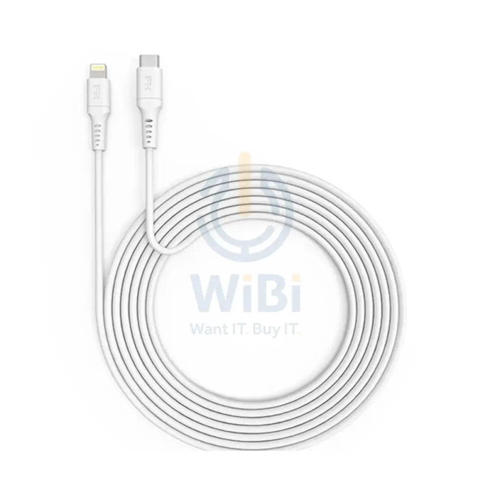 Feeltek USB-C to Lightning Cable 180cm (TPE) - White Accessories > Cables & Converters > Cables