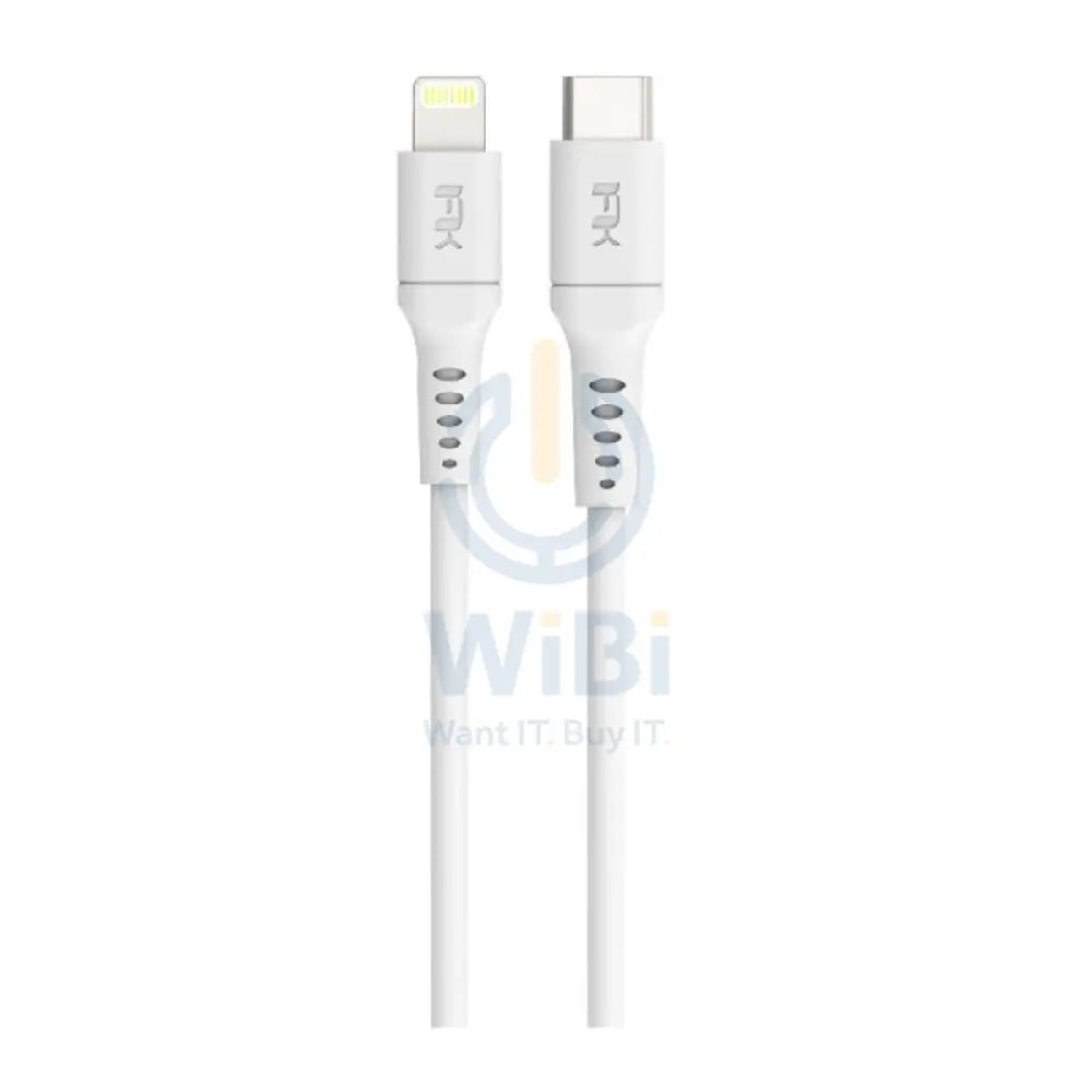 Feeltek USB-C to Lightning Cable 180cm (TPE) - White Accessories > Cables & Converters > Cables