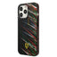 Ferrari iPhone 14 Pro Max PC/TPU Case with Double Layer Grass Print - Black Accessories > Mobiles & Tablets > Mobiles