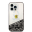 Ferrari iPhone 14 Pro Max PC/TPU IML Case with Bottom Scuderia Allover Print - Silver Accessories > Mobiles & Tablets >