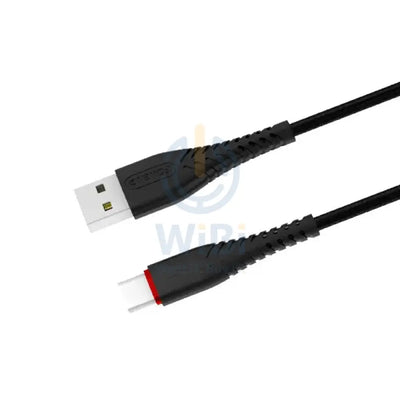 Foneng X15 Braid Type-C Data Cable Fast 2.4A - 1.2 Meter / Black Accessories > Cables & Converters > Cables