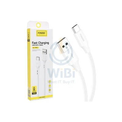 Foneng X36 Incense Data Cable Fast 2.4A Type-C 2M - White Accessories > Cables & Converters > Cables