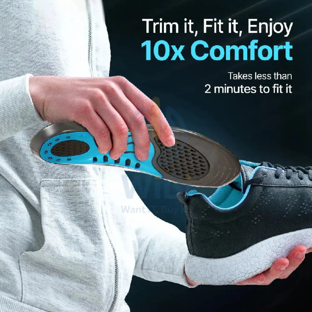 Frido FR-INS-M Dual Gel Insoles - Medium Outdoor & Travel > Insoles