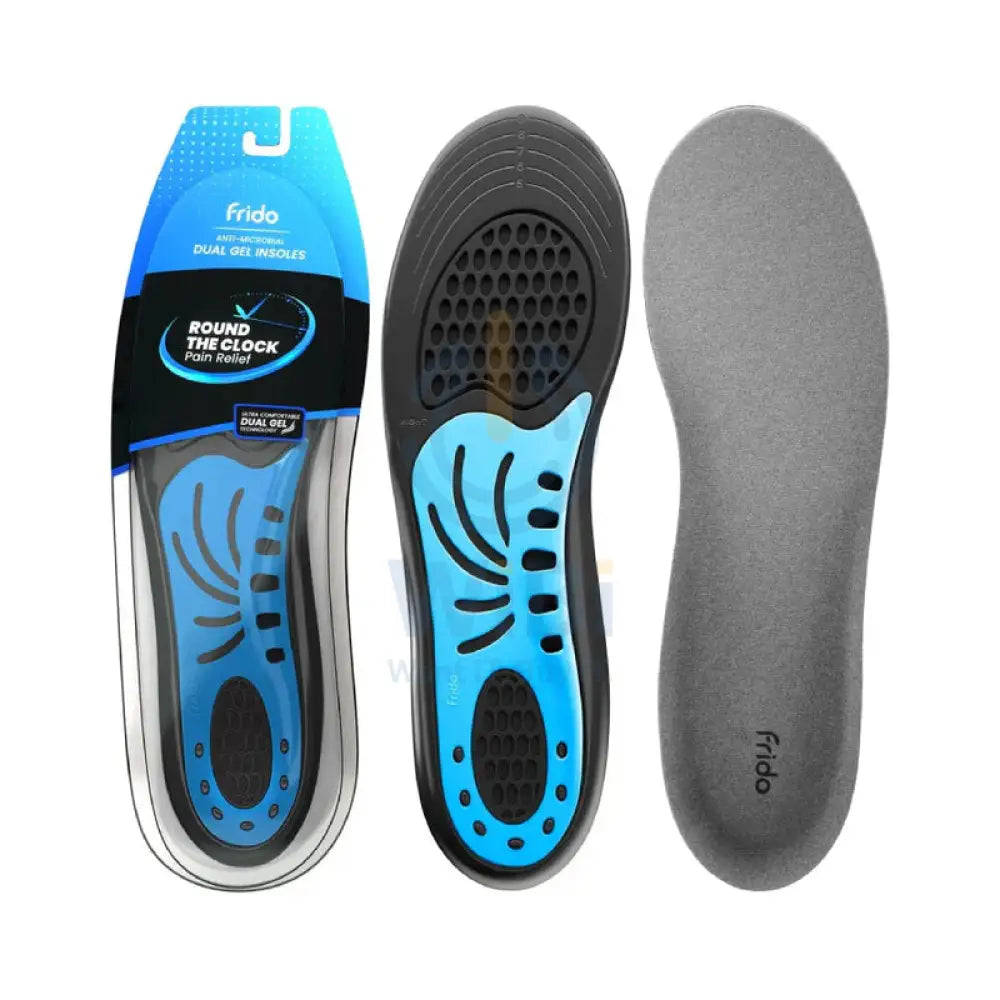 Frido FR-INS-M Dual Gel Insoles - Medium Outdoor & Travel > Insoles