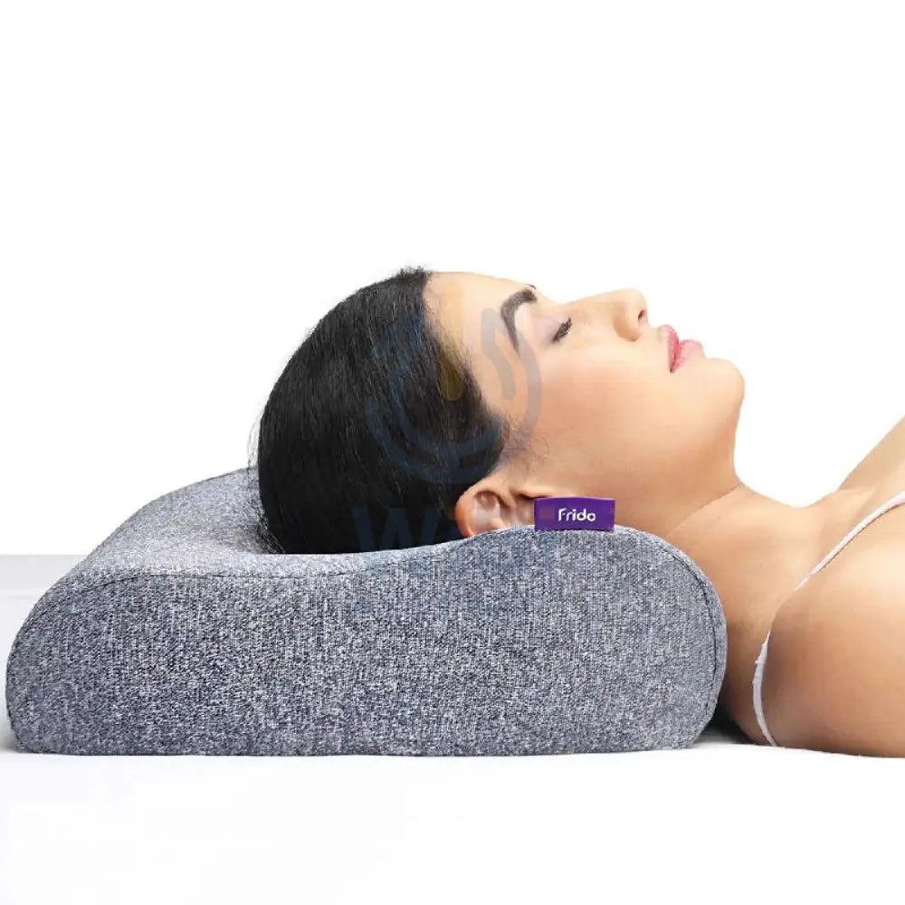 Frido FR-OCVP-PB Orthopedic Cervical Pillow - Blue Outdoor & Travel > Pillows