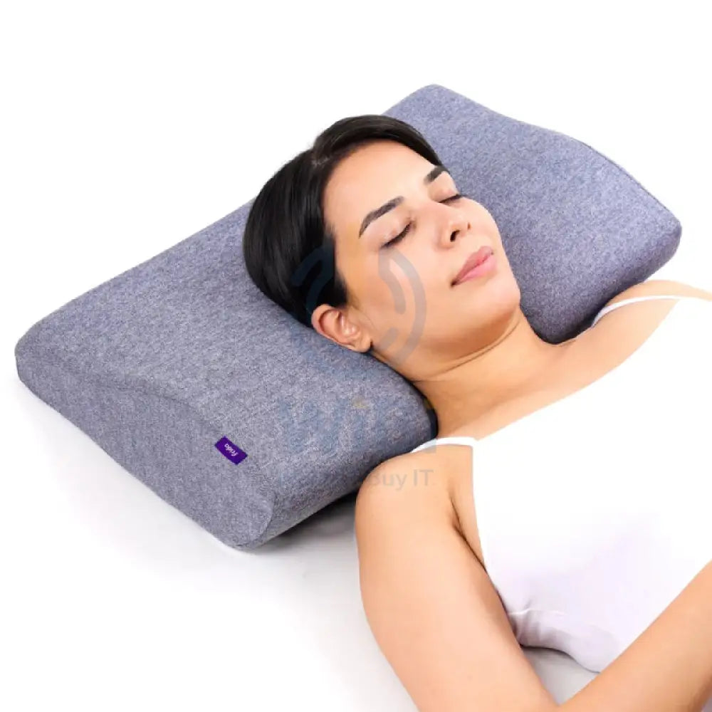 Frido FR-UCCP-PB Ultimate Neck Contour Cervical Pillow - Blue Outdoor & Travel > Pillows