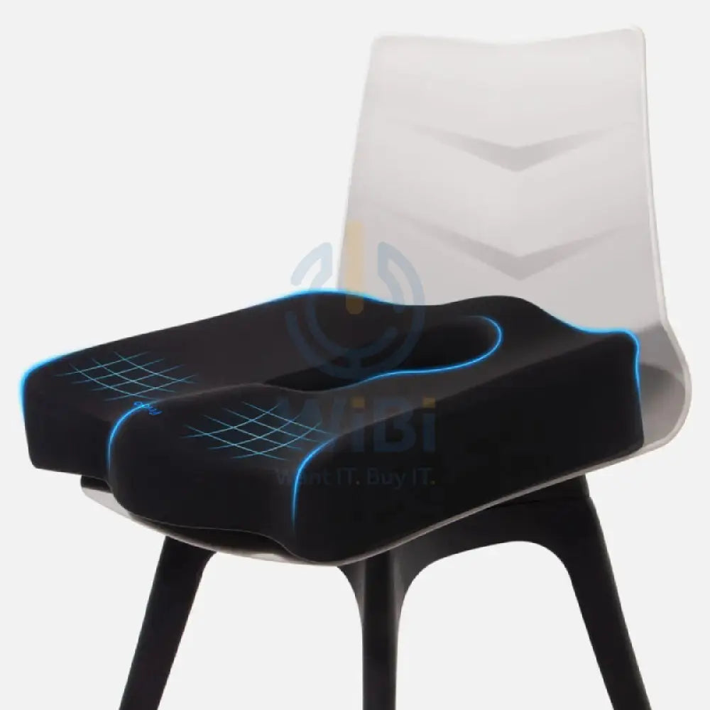 Frido FR-UPPR-R Ultimate Piles Pain Relief Seat Cushion - Black Outdoor & Travel > Pillows