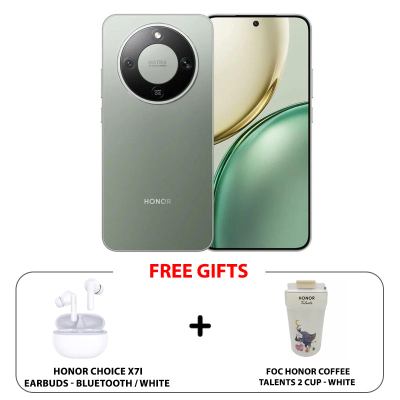 هونر - 12 جيجابايت  256 جيجابايت  6.79 بوصة AMOLED / 5جي  أخضر  غابة أخضر  هاتف