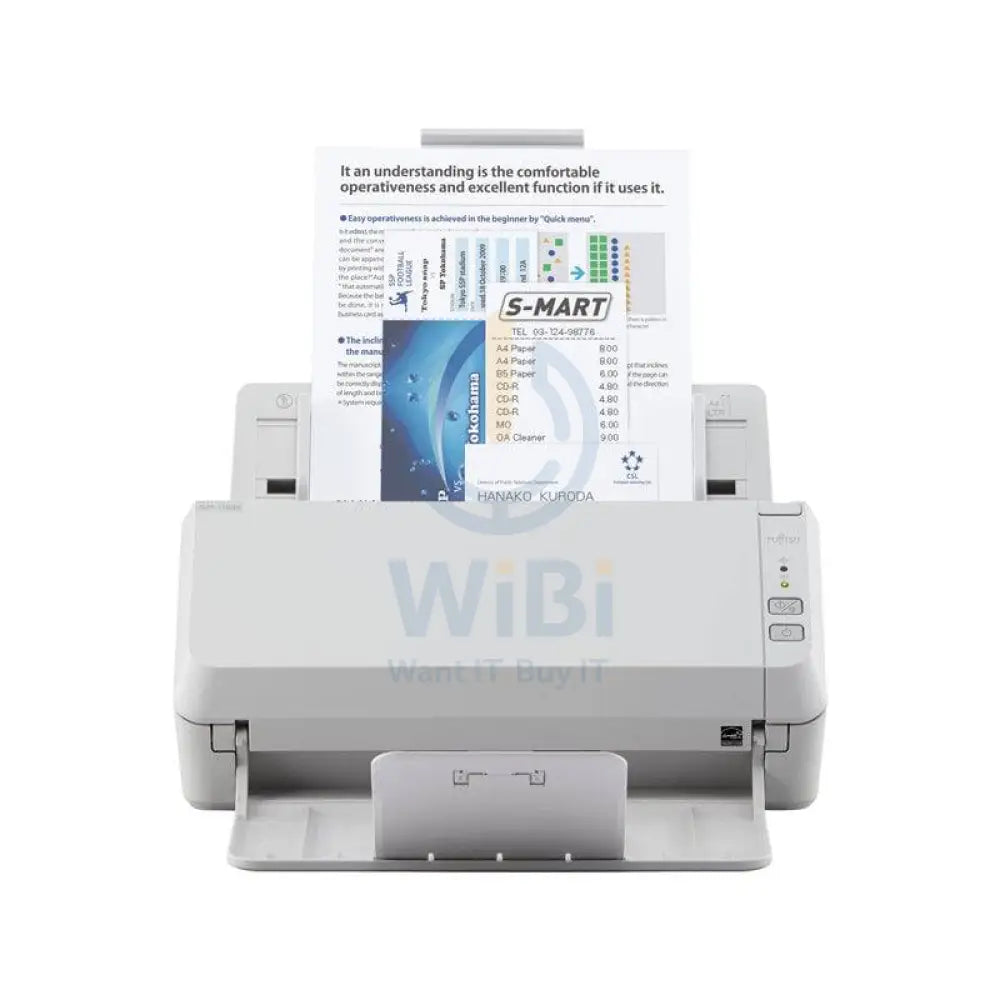 Fujitsu Image Scanner SP-1130N - 30ppm / 600dpi / A4 / USB / LAN / Sheetfed ADF Scanner