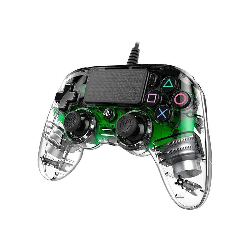 Nacon Wired Compact Controller PS4 - Clear Green