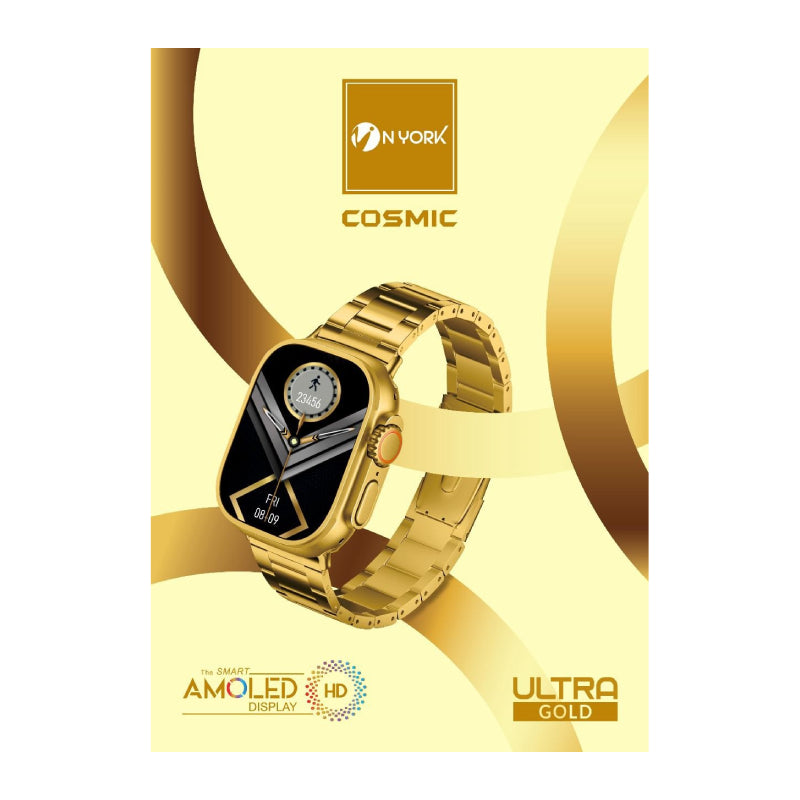 NYORK Cosmic Smart Watch - Ultra Gold