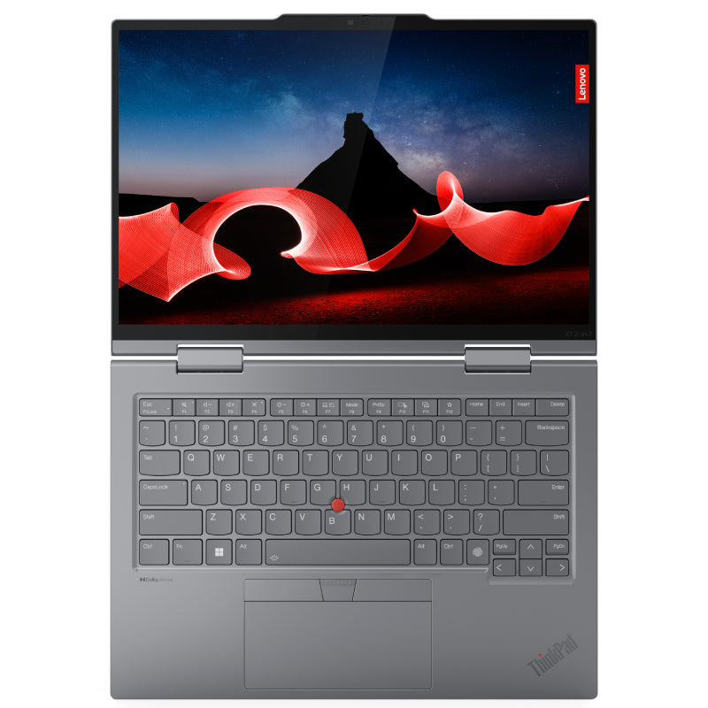 Lenovo ThinkPad X1 2-in-1 Gen 9 - 14" 2.8K OLED Multi-Touch / Ultra 7 165U / 32GB / 512GB (NVMe M.2 SSD) / Win 11 Pro / 3YW / Arabic/English / Grey - Laptop