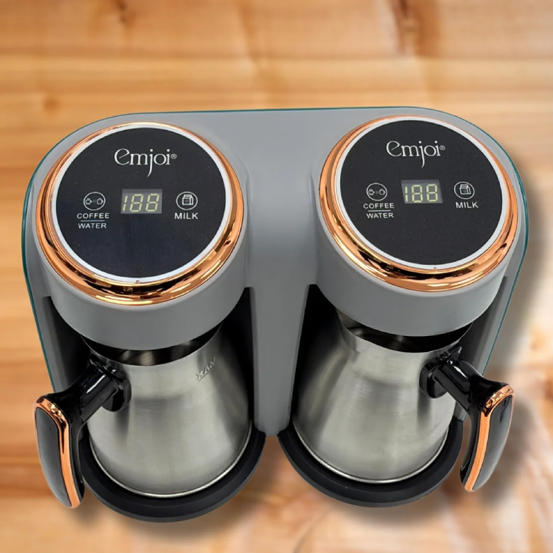 Emjoi Smart Digital Dual Coffee Maker - 300ml / 1200W