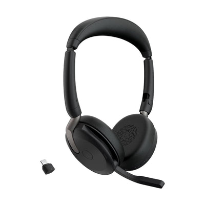 سماعة رأس  Jabra Evolve2 65 فليكس Professional ستيريو سماعة رأس  لاسلكي  يو اس بي/ أسود