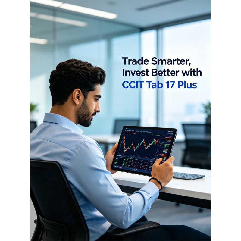 CCIT Tab 17 Plus Tablet - 11" IPS LCD / 16GB RAM / 1TB / 5G / 12000mAh / Blue